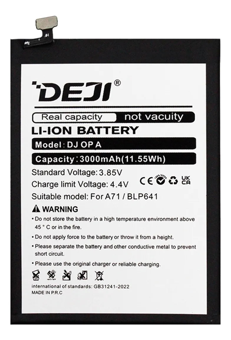 Batería compatible Oppo A71 Deji