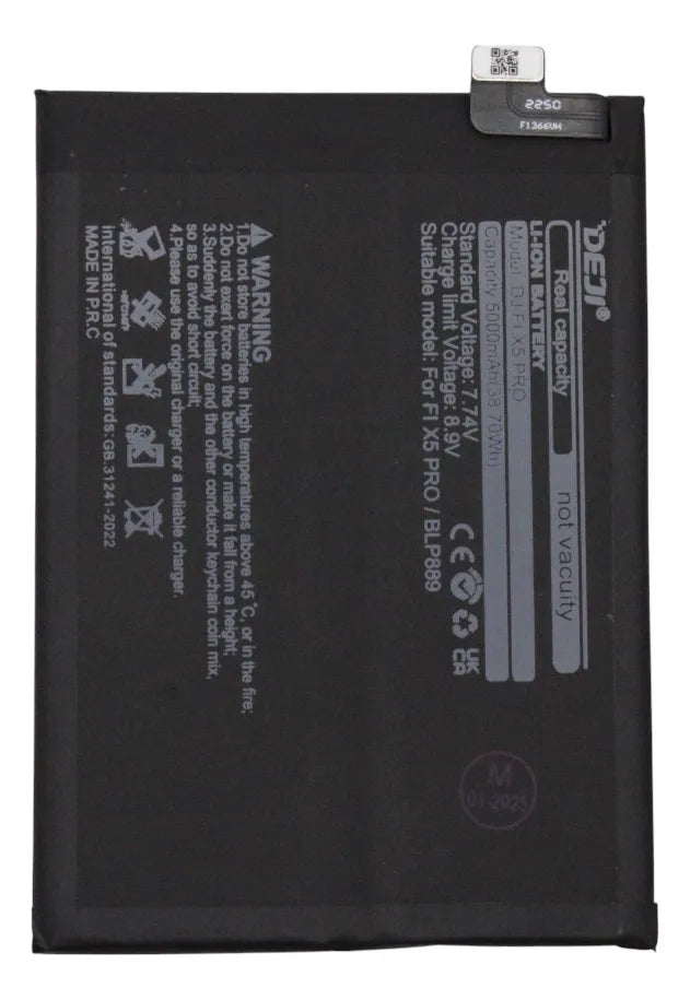 Batería compatible con Oppo Find X5 Pro Deji