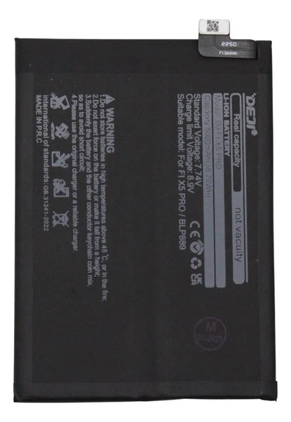 Batería compatible con Oppo Find X5 Pro Deji