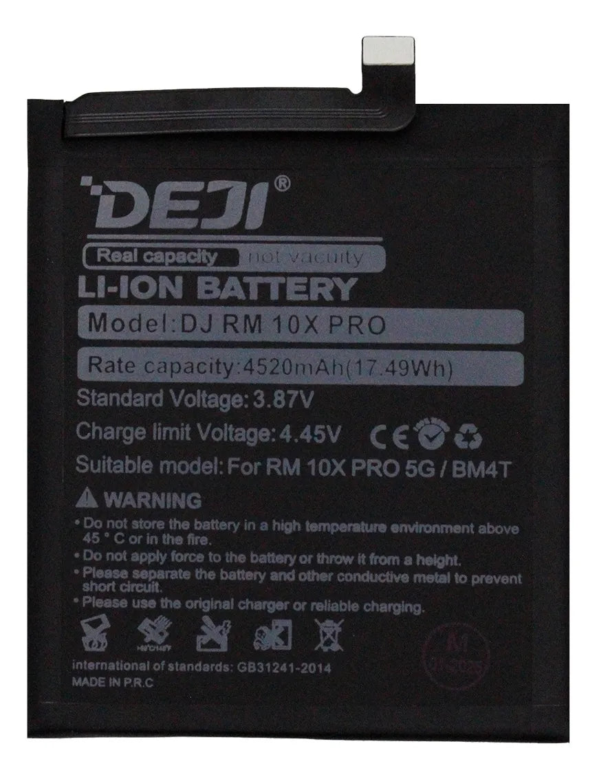 Batería compatible con Xiaomi Redmi 10X Pro 5G Deji
