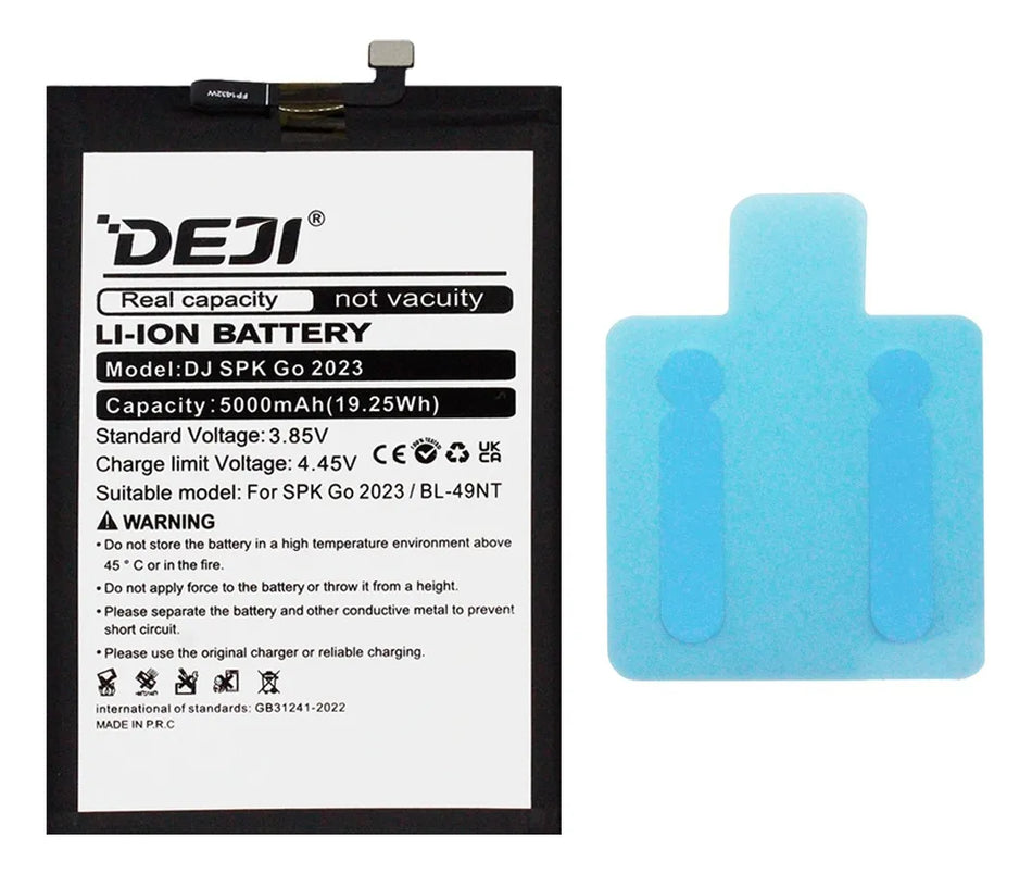 Batería compatible con Tecno Spark 2023 BL-49NT Deji