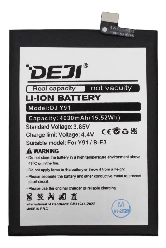 Batería compatible con Vivo Y91 B-F3 Deji