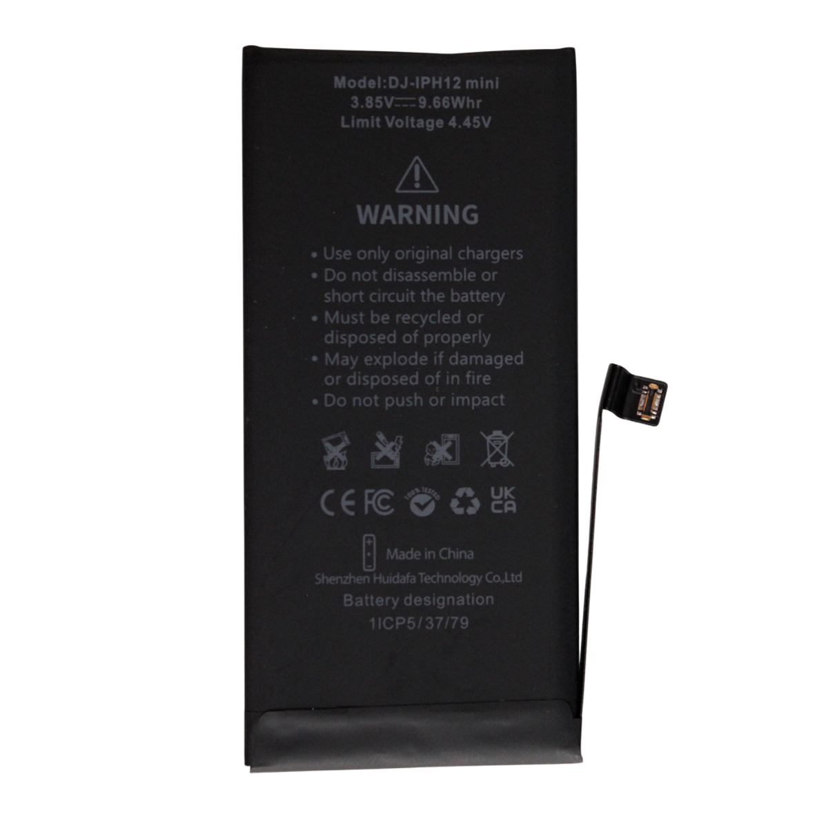 Bateria Para iPhone 12 Mini Alta Capacidad Deji 2510