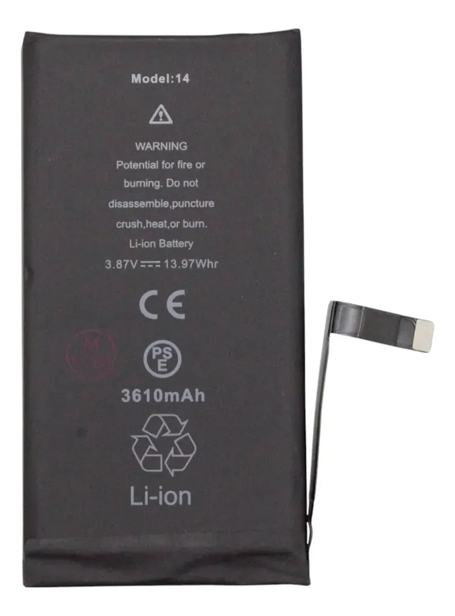 Batería compatible con iPhone 14 (Capacidad Extra) Deji
