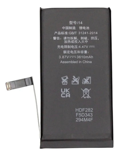 Batería compatible con iPhone 14 (Capacidad Extra) Deji