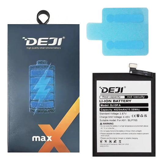 Batería compatible con Oppo A91 / A91s BLP765 Deji
