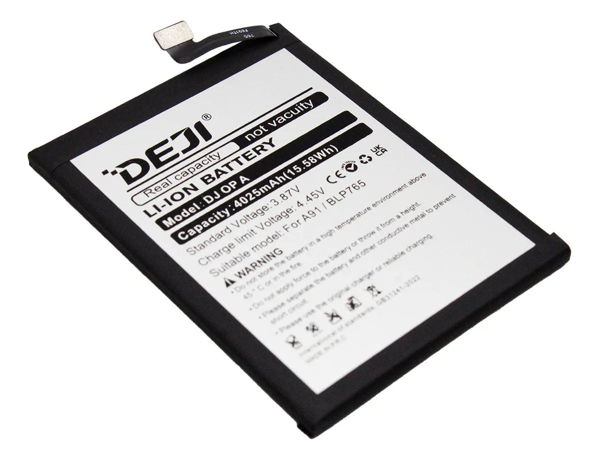 Batería compatible con Oppo A91 / A91s BLP765 Deji