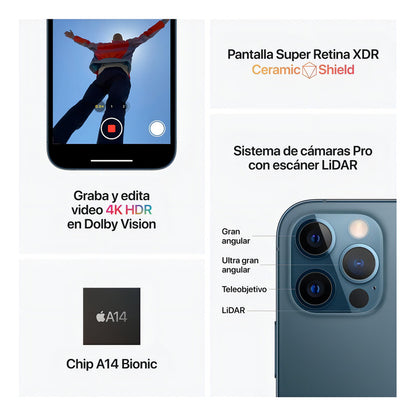 Apple iPhone 12 Pro (256 Gb) - Grafito