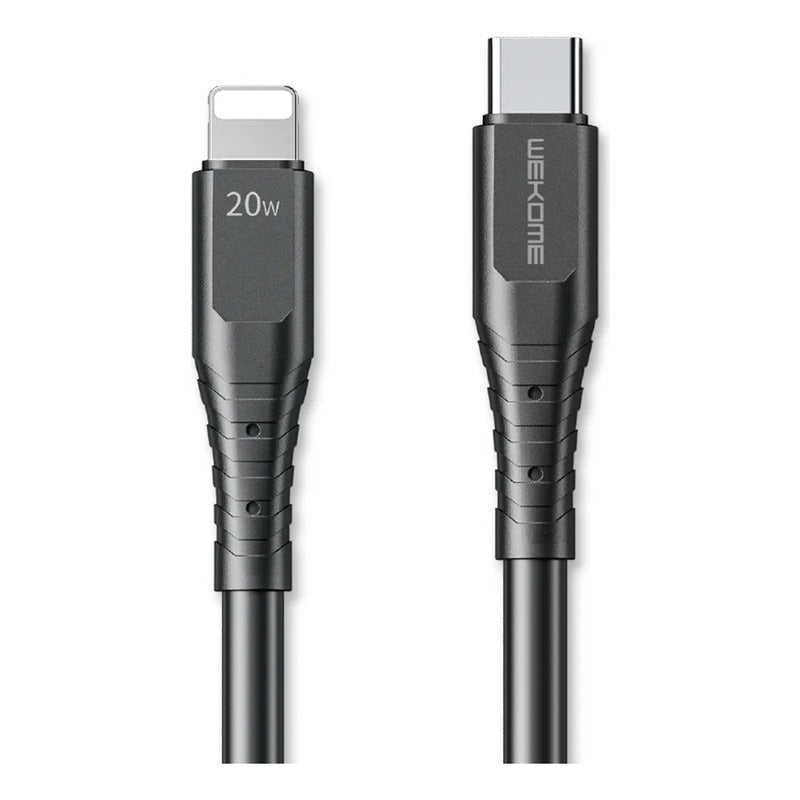 Cable de Carga Rápida Wargod 1m PD 20W