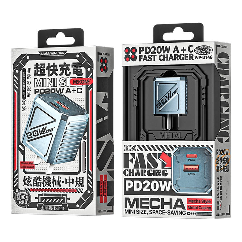 Cargador de 20W (A+C) WP-U146