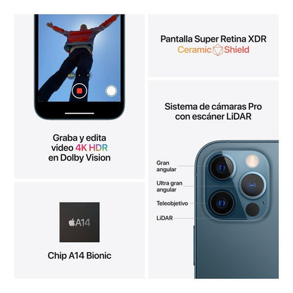 Apple iPhone 12 Pro (512 Gb) - Azul Pacífico