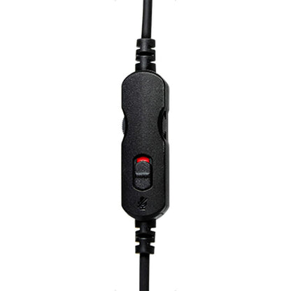 Detalle del micrófono integrado y abatible del Audífono Gamer Ps4 Cloud Stinger Hx-hscsc-bk Hyperx Color Negro, ideal para comunicación clara en juegos.