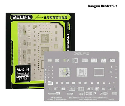 Stencil 0.12mm Compatible Ip6/6p-a8 Cpu Relife Rl-044 Ipz1