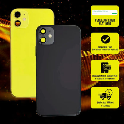 Tapa Trasera + Cristal De Camara Compatible Con Samsung A72