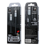 Cable de Datos de Silicona 100W Wekome Tint II