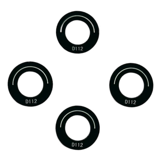 Cristal De Camara Trasera Compatible Con Moto G100 Kit 4pzs