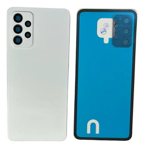 Tapa Trasera + Cristal De Camara Compatible Con Samsung A72
