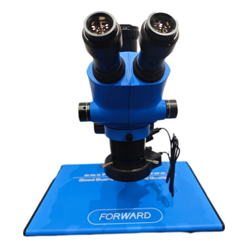 Microscopio Trinocular Forward Fw-6565pro Base Deslizante