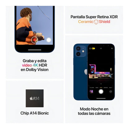 Apple iPhone 12 Mini (64 Gb) - Azul