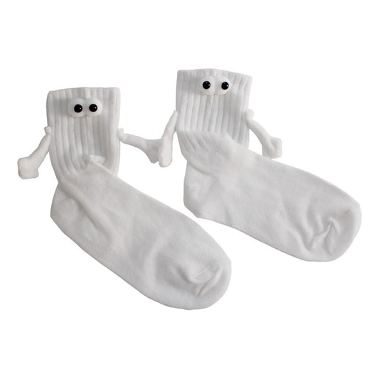 Calcetines Magnéticos Ojitos Y Manitas Para Pareja