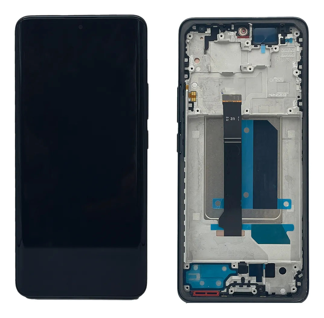 Pantalla compatible con Redmi Note 14 Pro Plus con Marco