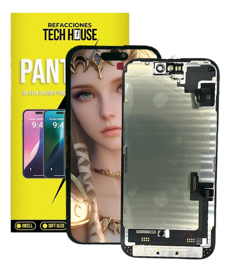 Pantalla compatible con iPhone 15 OLED