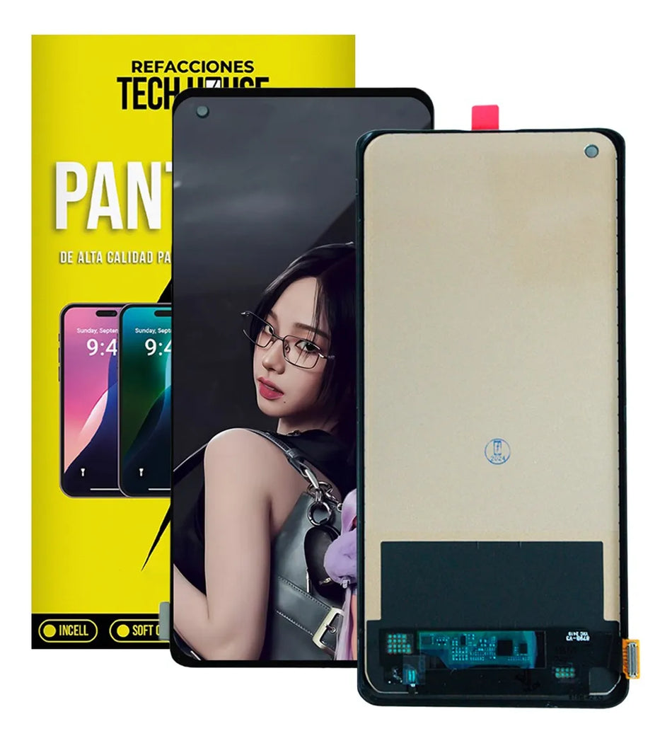 Pantalla compatible con OnePlus 8 Pro/ OnePlus 8T Pro/ OPPO Find X2/ X2 Pro