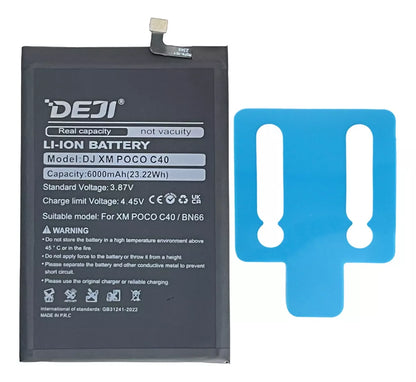 Batería Deji Compatible Con Xiaomi Poco C40 Bn66