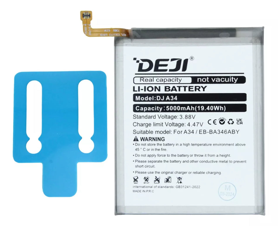 Batería Deji compatible con Samsung A34 5G