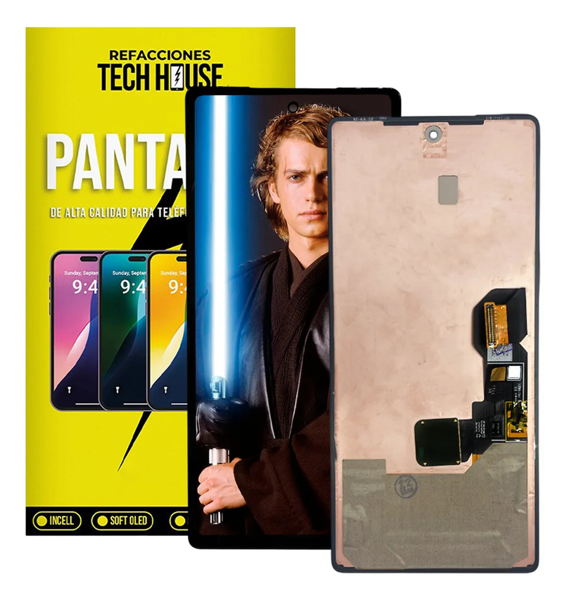 Pantalla compatible con Google Pixel 6A Oled con Touch ID