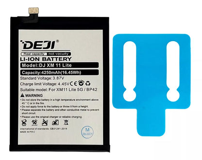 Batería Deji Compatible Con Xiaomi 11 Lite 5g Bp42 4250 Mah