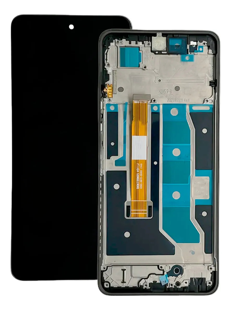 Pantalla compatible con Realme C67 con Marco OEM verde