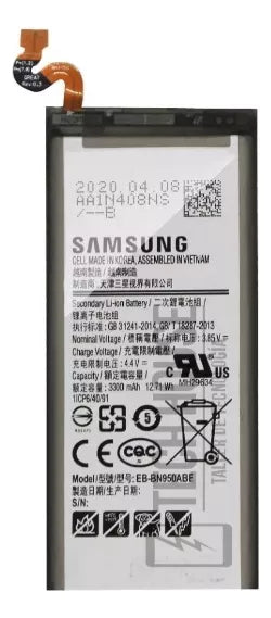 Bateria Compatible con Samsung Note 8 N950 Eb-bn950abe