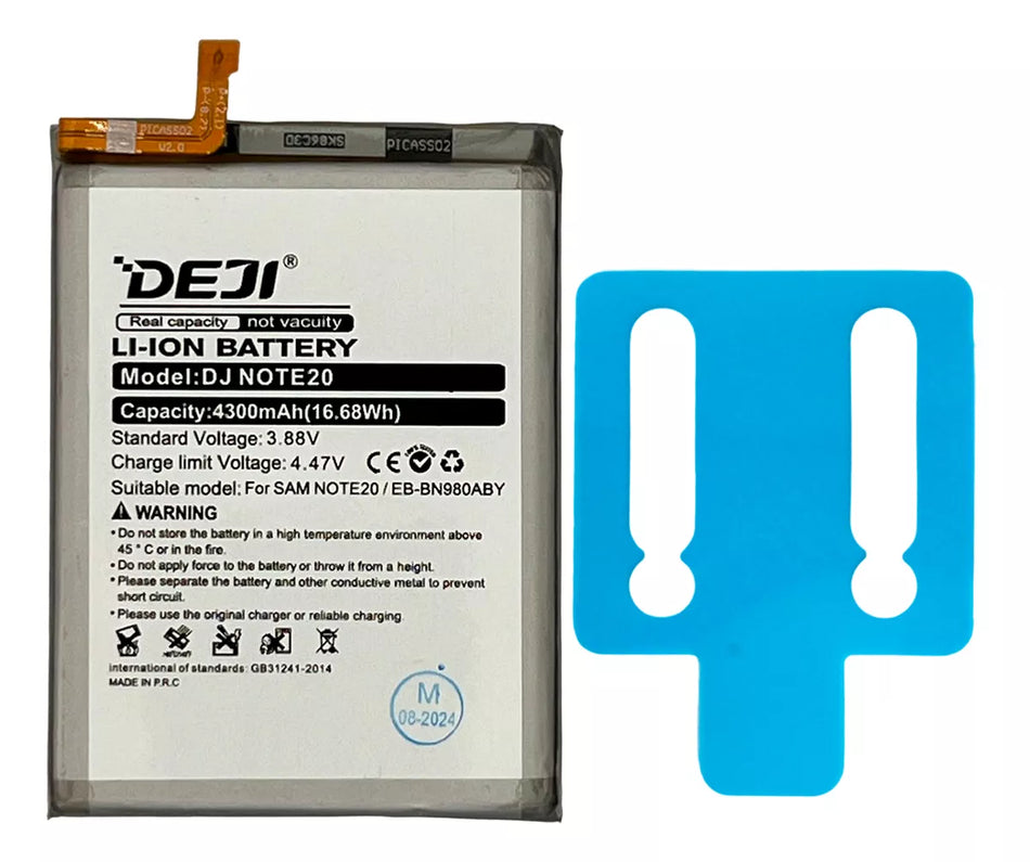 Batería Deji compatible con Samsung Note 20 4G/5G