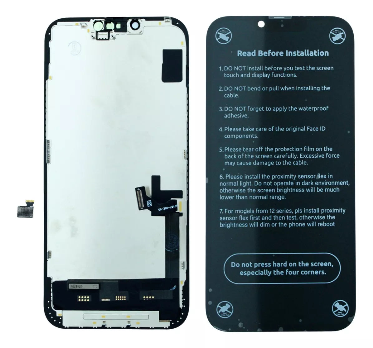 Pantalla Compatible Con iPhone 14 Plus Oled Con Ic + Flex