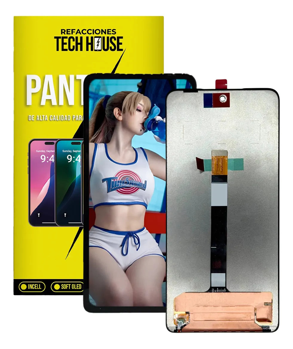 Pantalla compatible con Motorola Moto G75 XT2437-2 LCD