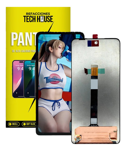 Pantalla compatible con Motorola Moto G75 XT2437-2 LCD