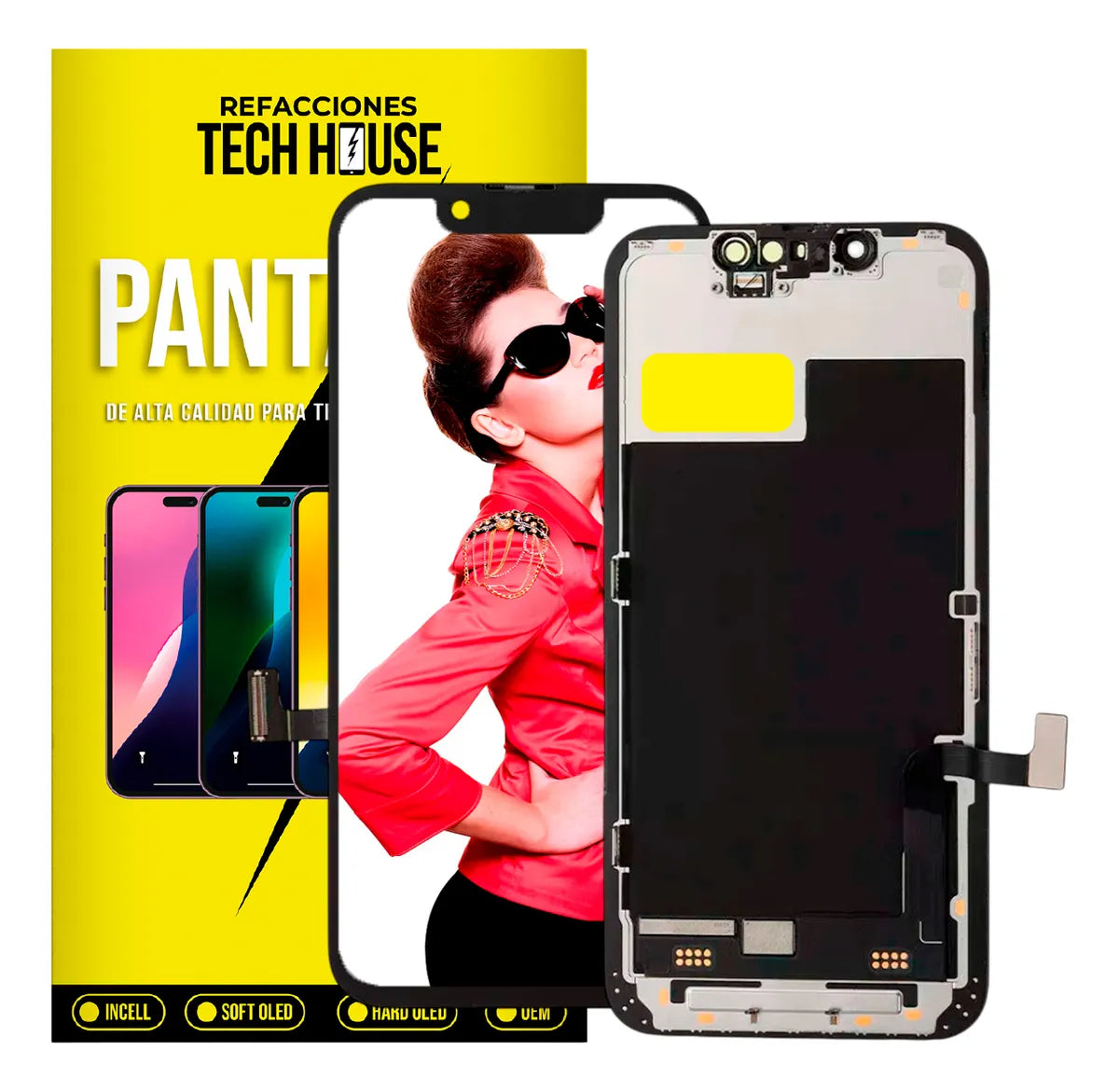 Pantalla compatible con Infinix Note 30 X6833B LCD