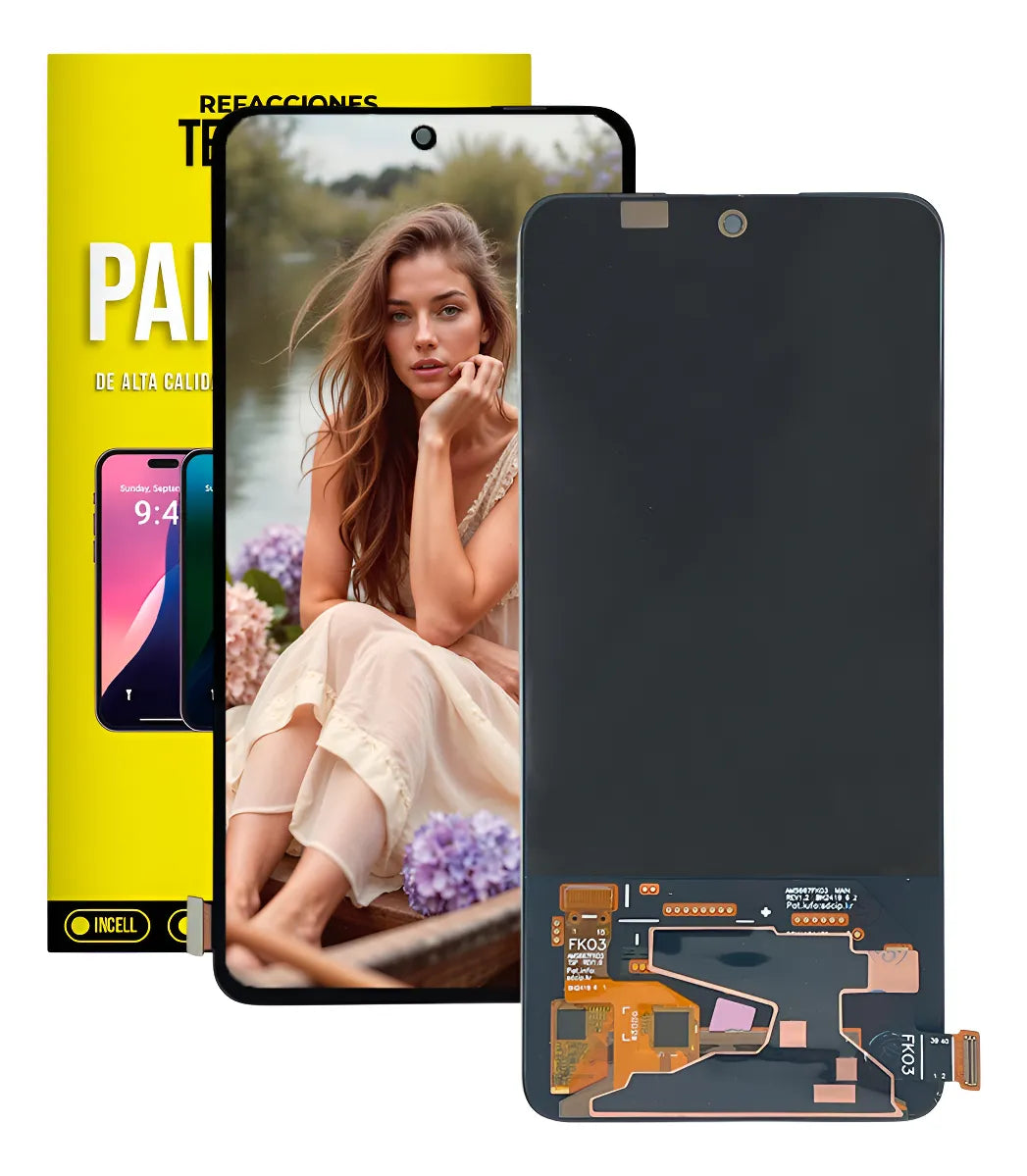 Pantalla compatible con Oppo Reno 12F CPH2637