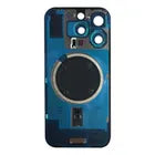 Tapa Trasera compatible con iPhone 16 Pro y Cristales Titanio Negro