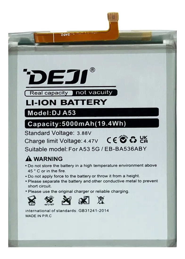 Batería compatible con Samsung A53 Deji