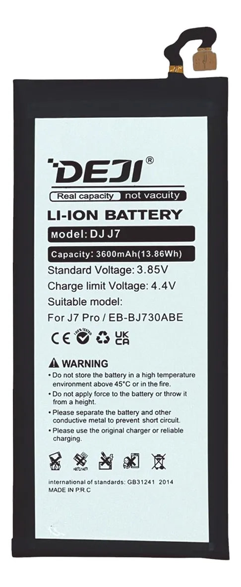 Batería compatible con Samsung J7/J7 Pro Deji