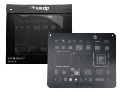 Stencil iPhone 8, 8 Plus & X Wuzip