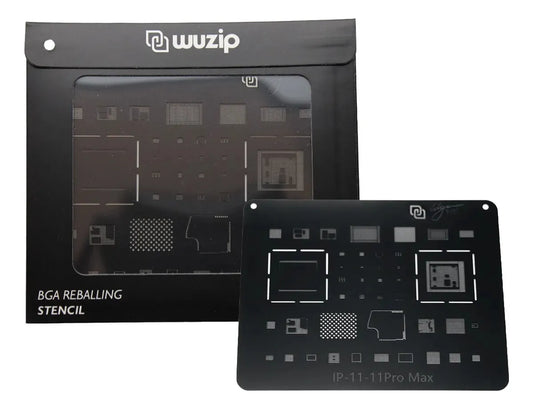 Stencil para iPhone 11 Black Wuzip