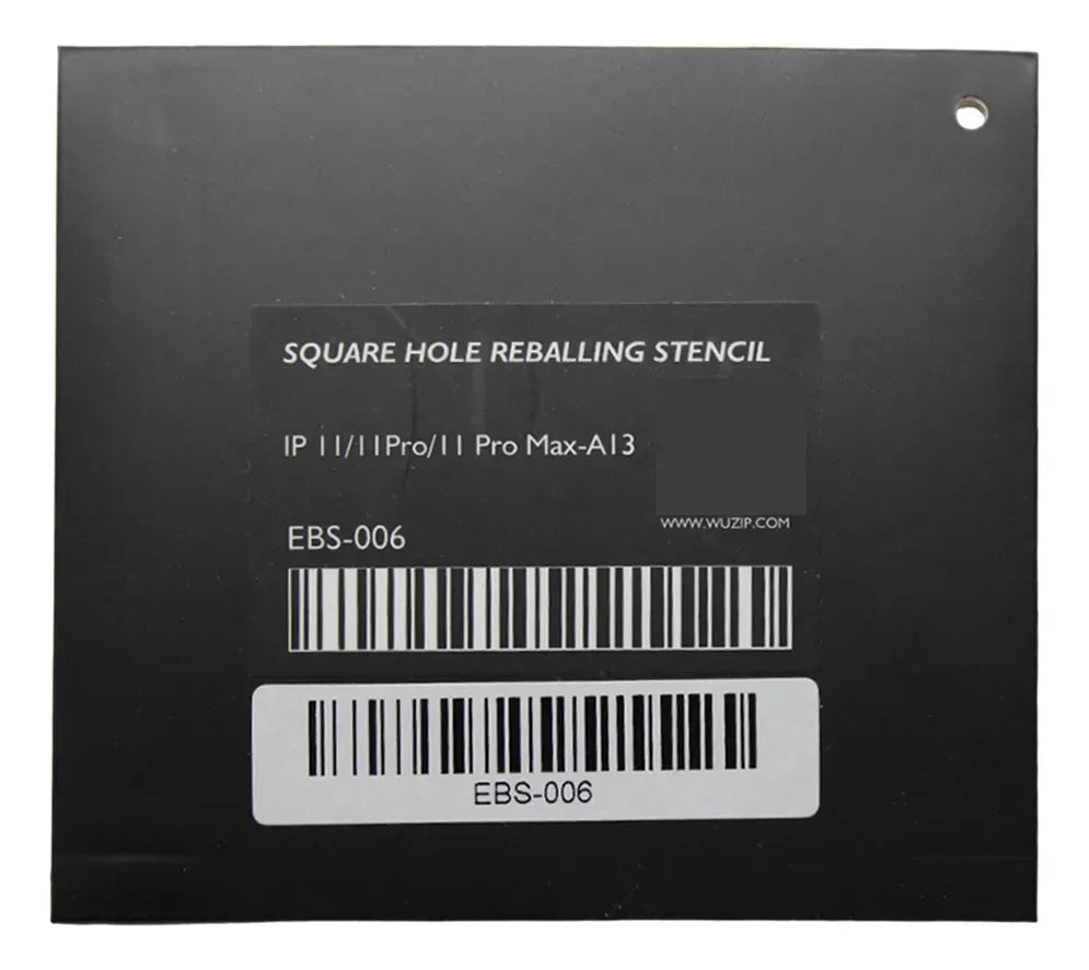 Stencil para iPhone 11 Black Wuzip