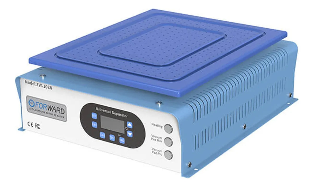 Plancha de calor Separador Glass FW-108N Forward 15" pulgadas