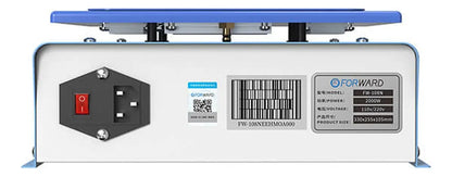Plancha de calor Separador Glass FW-108N Forward 15" pulgadas