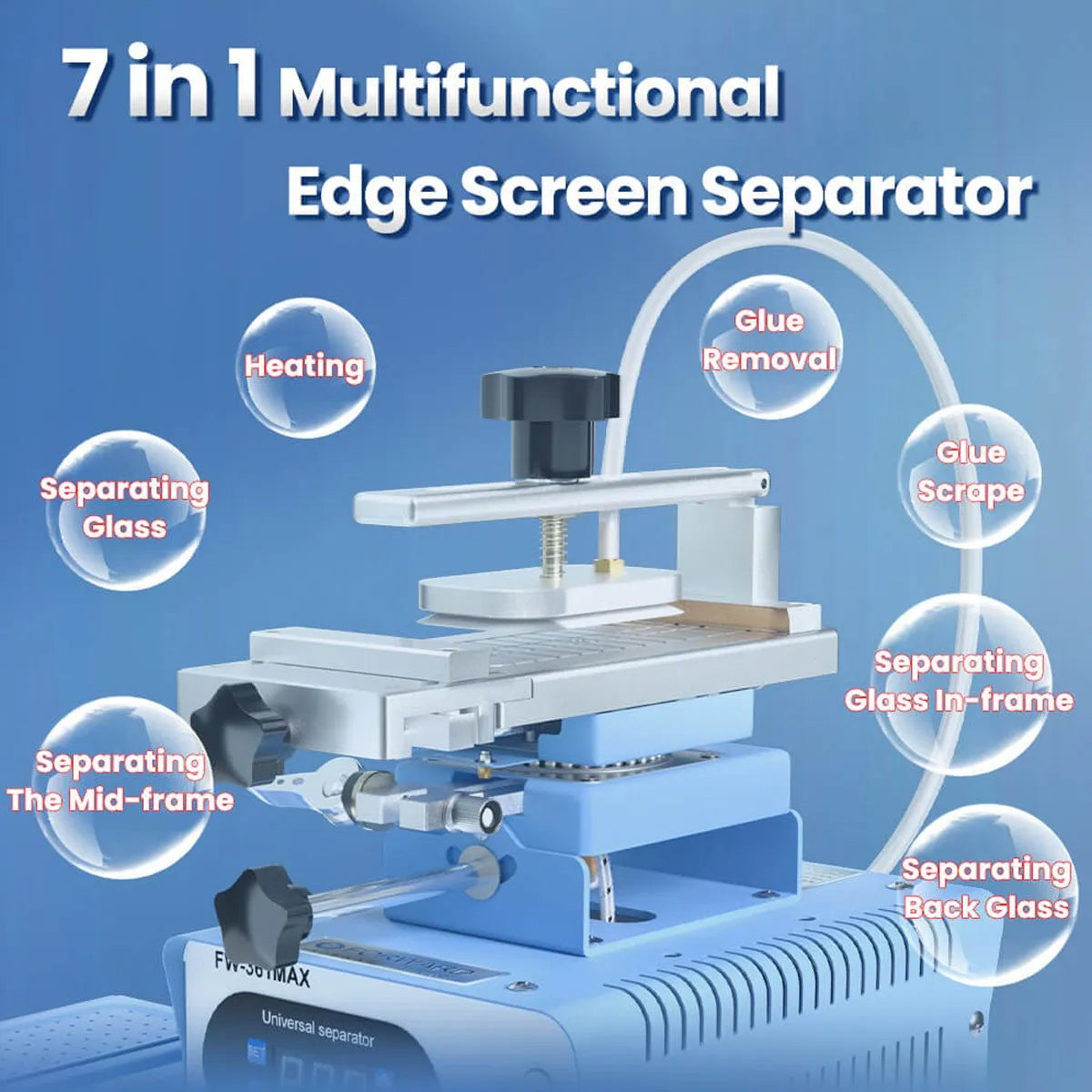Separador y extractor de marco intermedio 7 en 1 FW-361 Max