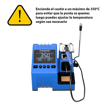 Soldador de precisión con control de temperatura FW-BE01