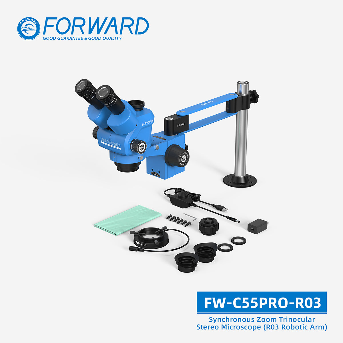 Microscopio Trinocular FW-C55Pro